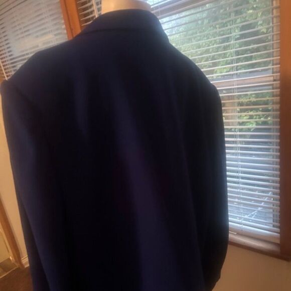 Kasper ASL Royal Blue 4 button blazer, size 20W - Picture 3 of 6